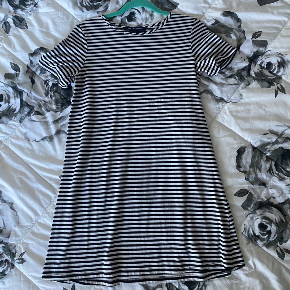 Striped T-shirt Dress